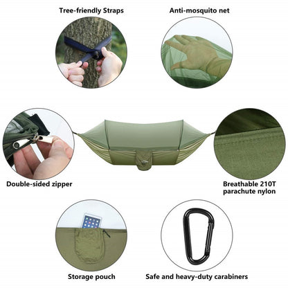 Camping Hammock with Mosquito Net