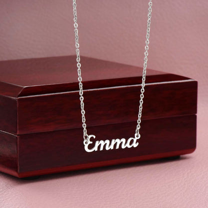 Custom Name Necklace | Daughter Love, Mama Bear